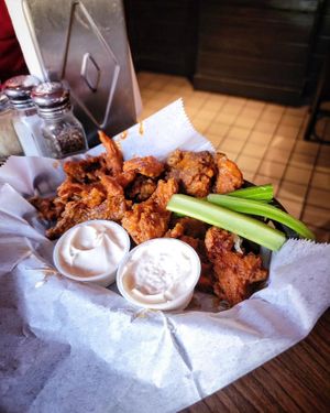 Vegan Buffalo Wings at Triangle Tavern in Philadelphia