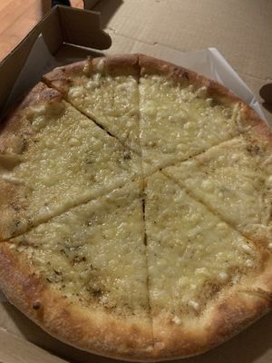 white pizza  at Triangle Tavern in Philadelphia