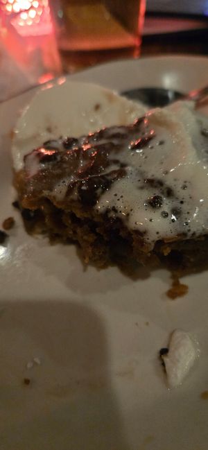 Pretzel bread pudding at Triangle Tavern in Philadelphia