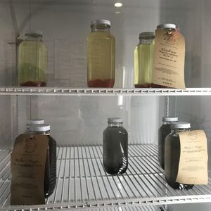 Drinks at Not Only Juice in Willimantic