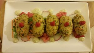 Croquetas at Bicocina Organic in Madrid