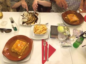 tasty at Francesinhas Al Forno da Baixa in Porto