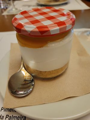 Vegan nata do ceu at Francesinhas Al Forno da Baixa in Porto