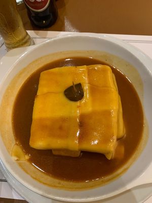 Tofu at Francesinhas Al Forno da Baixa in Porto