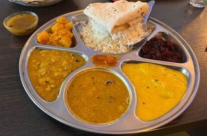 Thali from krishnasinn at Krishna's Inn in Bristol