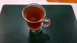 Ginger tea at Vitos Vegan - Витос веган in Ulaanbaatar