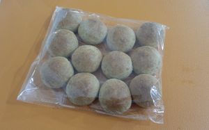 Buns for soup at Vitos Vegan - Витос веган in Ulaanbaatar