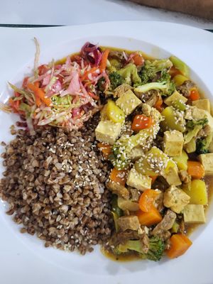 Goulash at Vitos Vegan - Витос веган in Ulaanbaatar