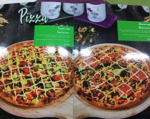 Pizza at Vitos Vegan - Витос веган in Ulaanbaatar