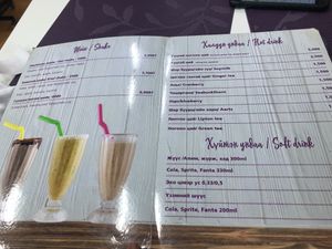 drinks at Vitos Vegan - Витос веган in Ulaanbaatar