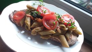 Pasta with Tomatoes  at Frollein Elfriede in Worms