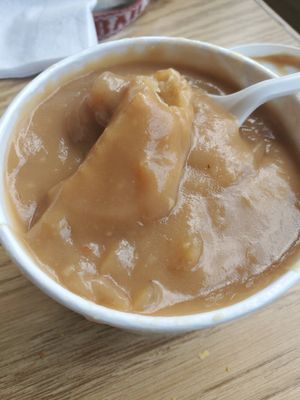 Chick'n and gravy at The Nile Cafe in Philadelphia