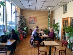 Interior at The Nile Cafe in Philadelphia