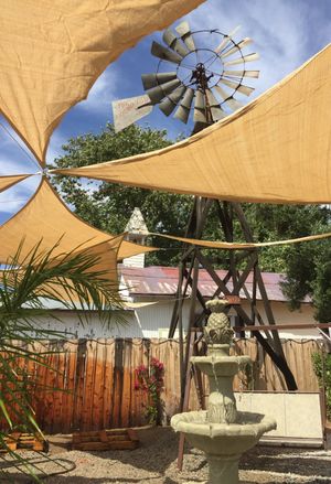 Fountain at Soy Leaf Garden Cafe in El Cajon