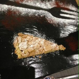 vegan cake at Primo in Otranto