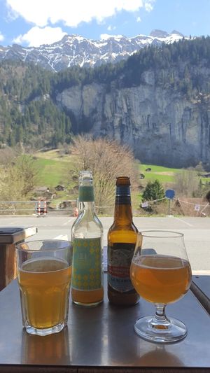  at Airtime Cafe in Lauterbrunnen