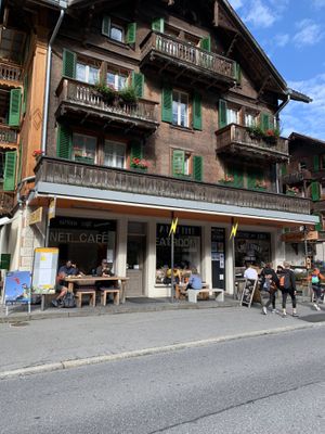Exterior   at Airtime Cafe in Lauterbrunnen