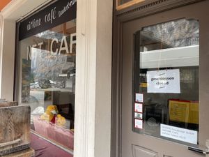   at Airtime Cafe in Lauterbrunnen