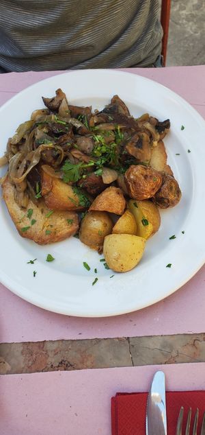 Seitan steak at Cantina LX in Lisbon