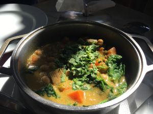Goan curry  at Cantina LX in Lisbon