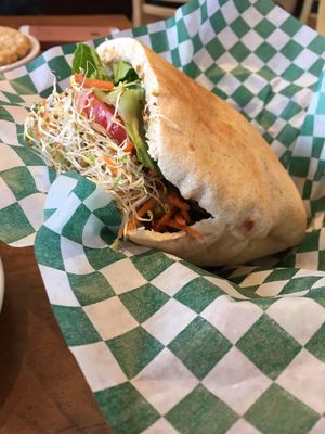 veggie panther sandwich  at Panthere Verte - St. Denis in Montreal