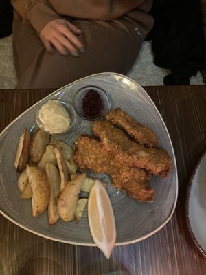 panierte Kräuterseitlinge at Paletti Die Genuss Bar in Neu-isenburg