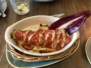 Crespelle mit Ricotta-Spinat-Füllung 😋😋  at Paletti Die Genuss Bar in Neu-isenburg