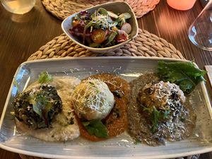 Knödel Trio  at Paletti Die Genuss Bar in Neu-isenburg