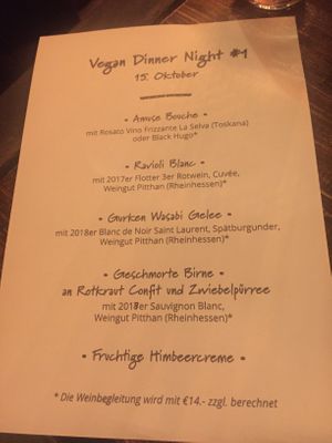 Menu  at Paletti Die Genuss Bar in Neu-isenburg