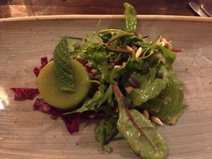 Gurken-Wasabi Gelee at Paletti Die Genuss Bar in Neu-isenburg