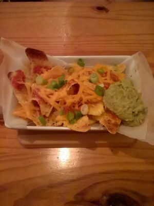 Vegan Nachos at The Bohemian in Newcastle Upon Tyne