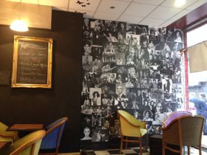 Music Wall at The Bohemian in Newcastle Upon Tyne