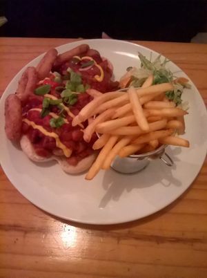 The Epic Chili Dog at The Bohemian in Newcastle Upon Tyne