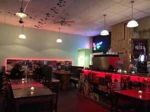 inside at The Bohemian in Newcastle Upon Tyne