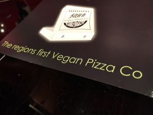 Vegan Pizza NE England at The Bohemian in Newcastle Upon Tyne