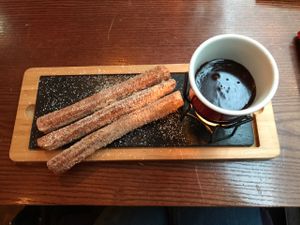 Churros at The Bohemian in Newcastle Upon Tyne