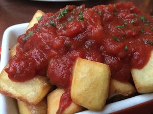 Patatas Bravas at The Bohemian in Newcastle Upon Tyne