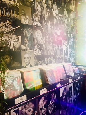 Added extra in cafe - nice bit of retro at The Bohemian in Newcastle Upon Tyne