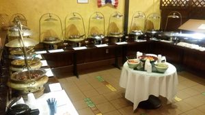 Malgudi Garden
While in Texas for the Gun Rights Policy Conference 2017, I stopped by this Indian Restaurant & Buffet for dinner in east Dallas. It is GREAT !!

More pics here
http://whatdoyoueatthen.com/malgudi-garden-plano-tx/

Vegetarian Buffet at Malgudi Garden in Plano, Texas

The buffet was great. Pizza (with an indian flavor) many types of rice & other pasta / breads, then 5 or 6 types of main dishes, salads, fruit, etc too

The flavors were out of this world, this is the way i like to eat new foods, at a buffet where I can sample all and learn what I like best

Cant go wrong in a vegetarian restaurant though, it will all be good

I didnt find this one on the@HappyCowGuide app, but it is on their website, so ill post a review and more pics

#TexasVegetarianRestaurant
#VegetarianFood at Malgudi Garden in Plano