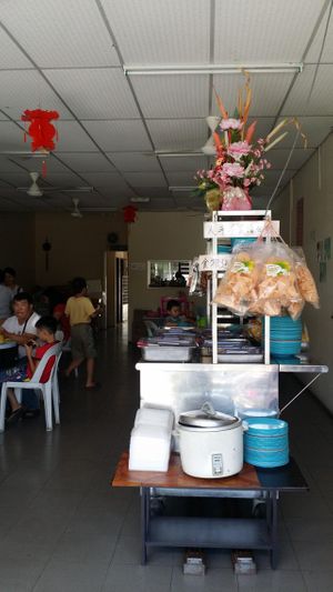 shop at Kuang Ing Vegetarian in Nibong Tebal
