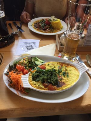 😋 at Gruene Kombuese in Rostock