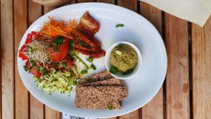 Vorspeise at Gruene Kombuese in Rostock