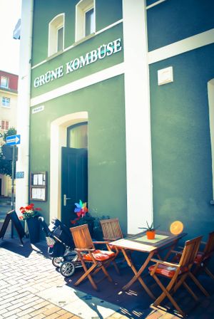 Die Grüne Kombüse in Rostock. at Gruene Kombuese in Rostock