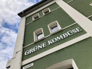 outside at Gruene Kombuese in Rostock