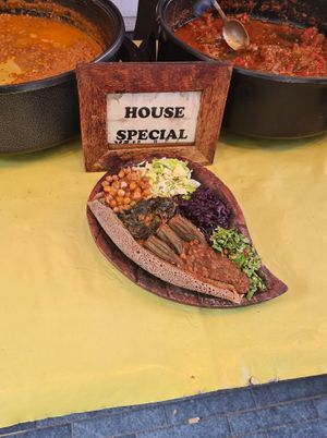 House special on display at Ethiopiques - South Bank in South East London