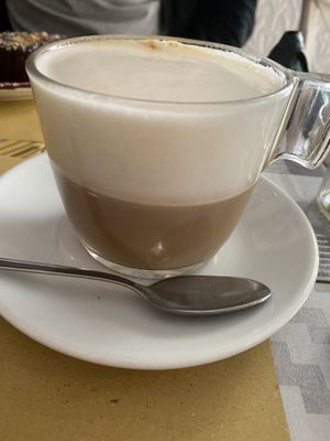 Soya cappuccino  at Buddy VEGGY in Rome