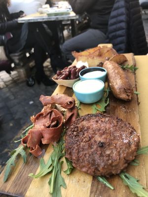 Vegan meat  at Buddy VEGGY in Rome