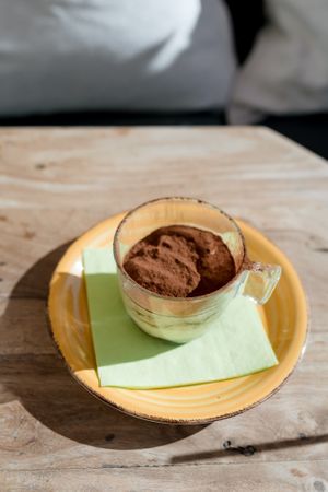 Vegan Tiramisu at Buddy VEGGY in Rome