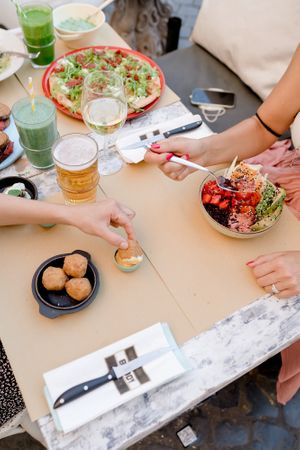 Dinner at Buddy VEGGY in Rome