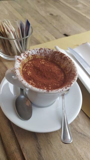 Vegan tiramisù at Buddy VEGGY in Rome